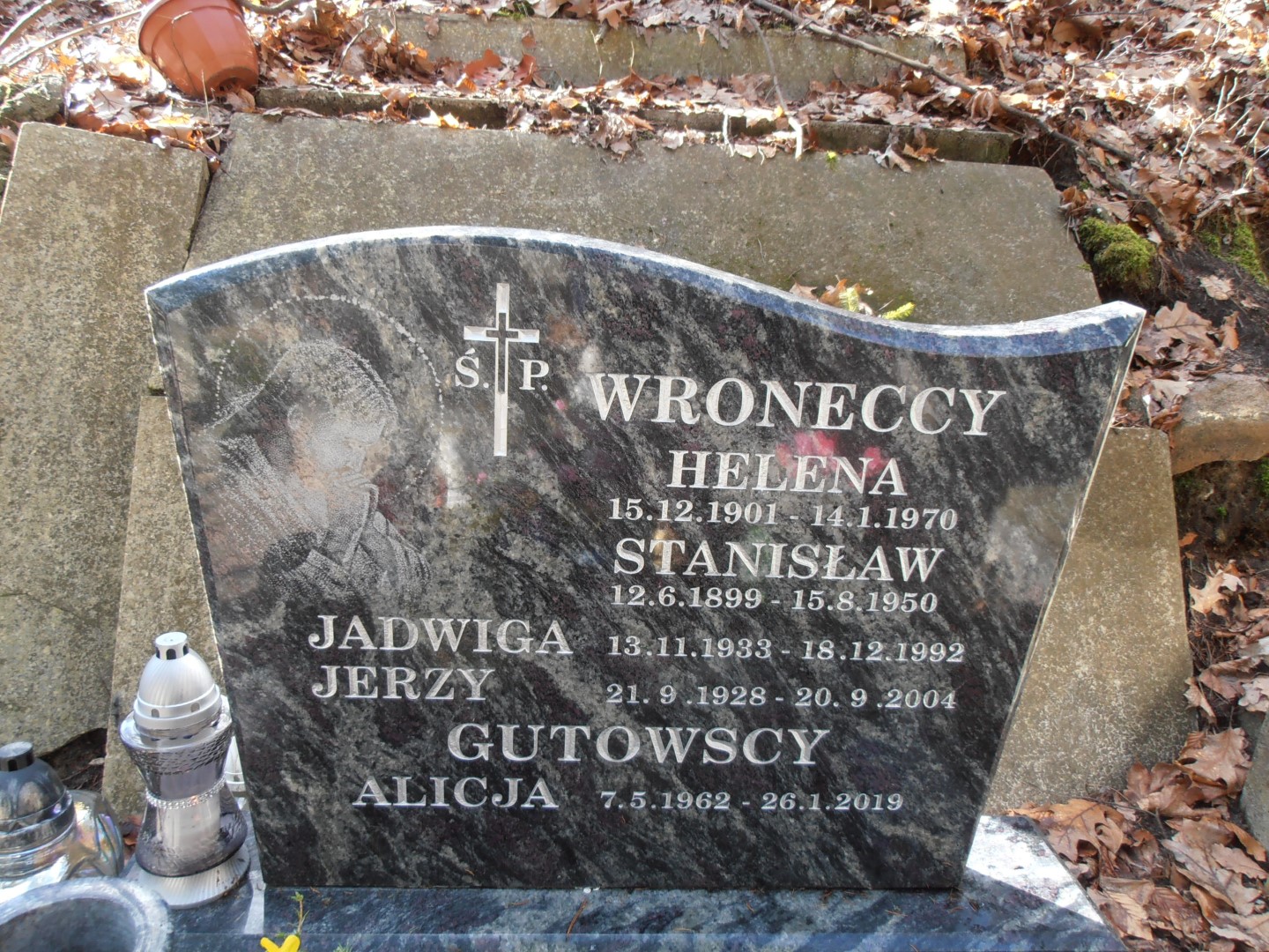 Helena WRONECKA 1901 Gdynia - Grobonet - Wyszukiwarka osób pochowanych