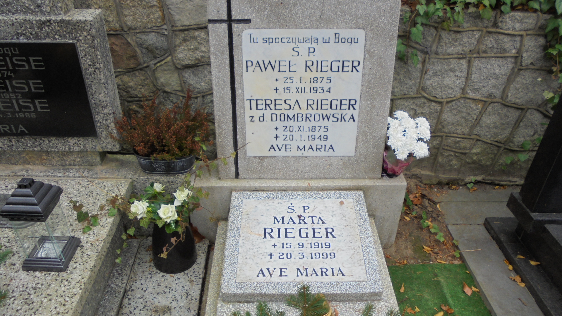 Paweł RIEGER 1875 Gdynia - Grobonet - Wyszukiwarka osób pochowanych