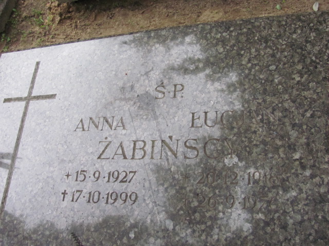 Łucjan ŻABIŃSKI 1918 Gdynia - Grobonet - Wyszukiwarka osób pochowanych