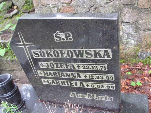 Gabriela SOKOŁOWSKA 1920 Gdynia - Grobonet - Wyszukiwarka osób pochowanych