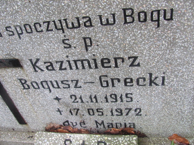 Kazimierz BOGUSZ 1919 Gdynia - Grobonet - Wyszukiwarka osób pochowanych