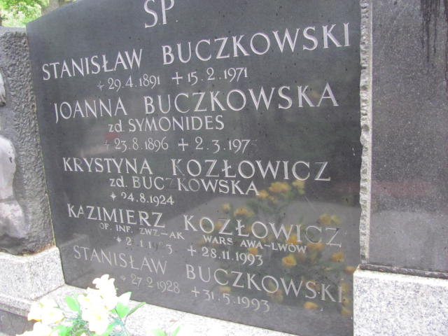 Stanisław BUCZKOWSKI 1928 Gdynia - Grobonet - Wyszukiwarka osób pochowanych