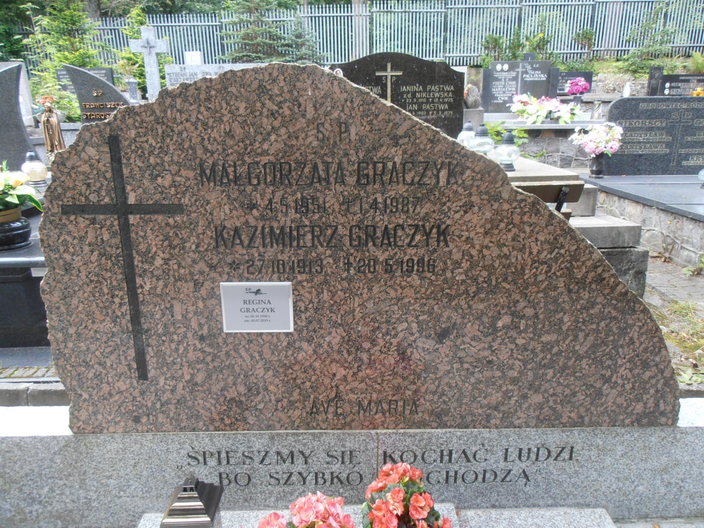 Małgorzata GRACZYK 1951 Gdynia - Grobonet - Wyszukiwarka osób pochowanych