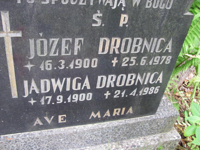 Jadwiga DROBNICA 1900 Gdynia - Grobonet - Wyszukiwarka osób pochowanych