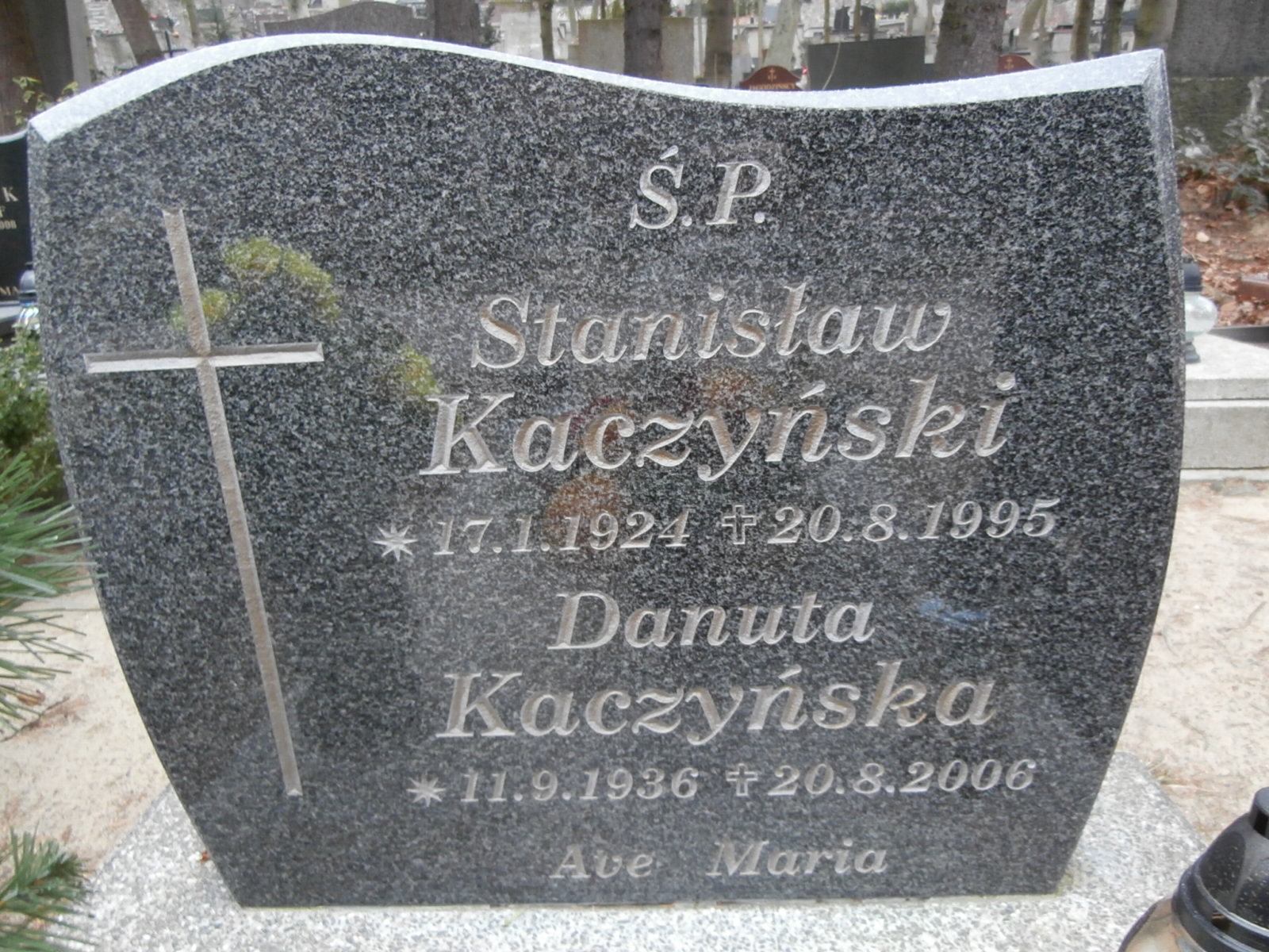 Stanisław KACZYŃSKI 1924 Gdynia - Grobonet - Wyszukiwarka osób pochowanych