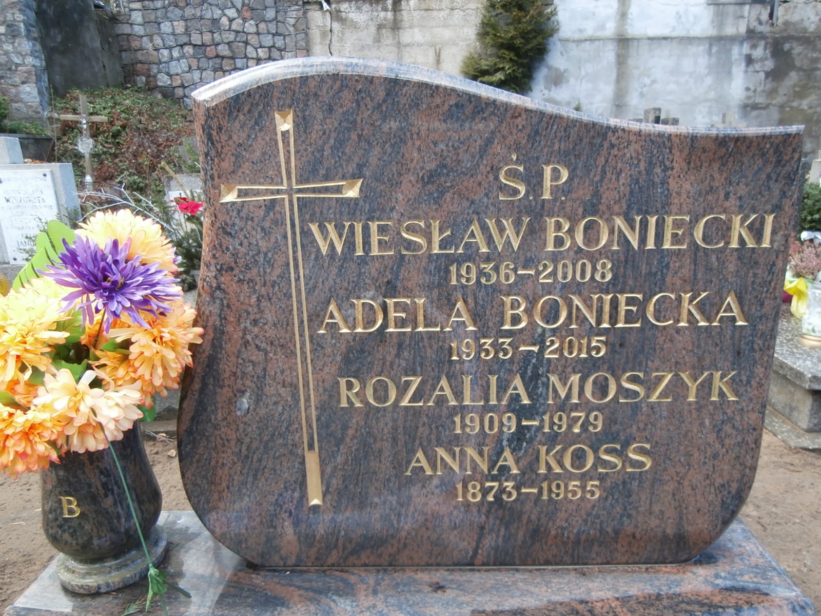 Adela BONIECKA 1933 Gdynia - Grobonet - Wyszukiwarka osób pochowanych