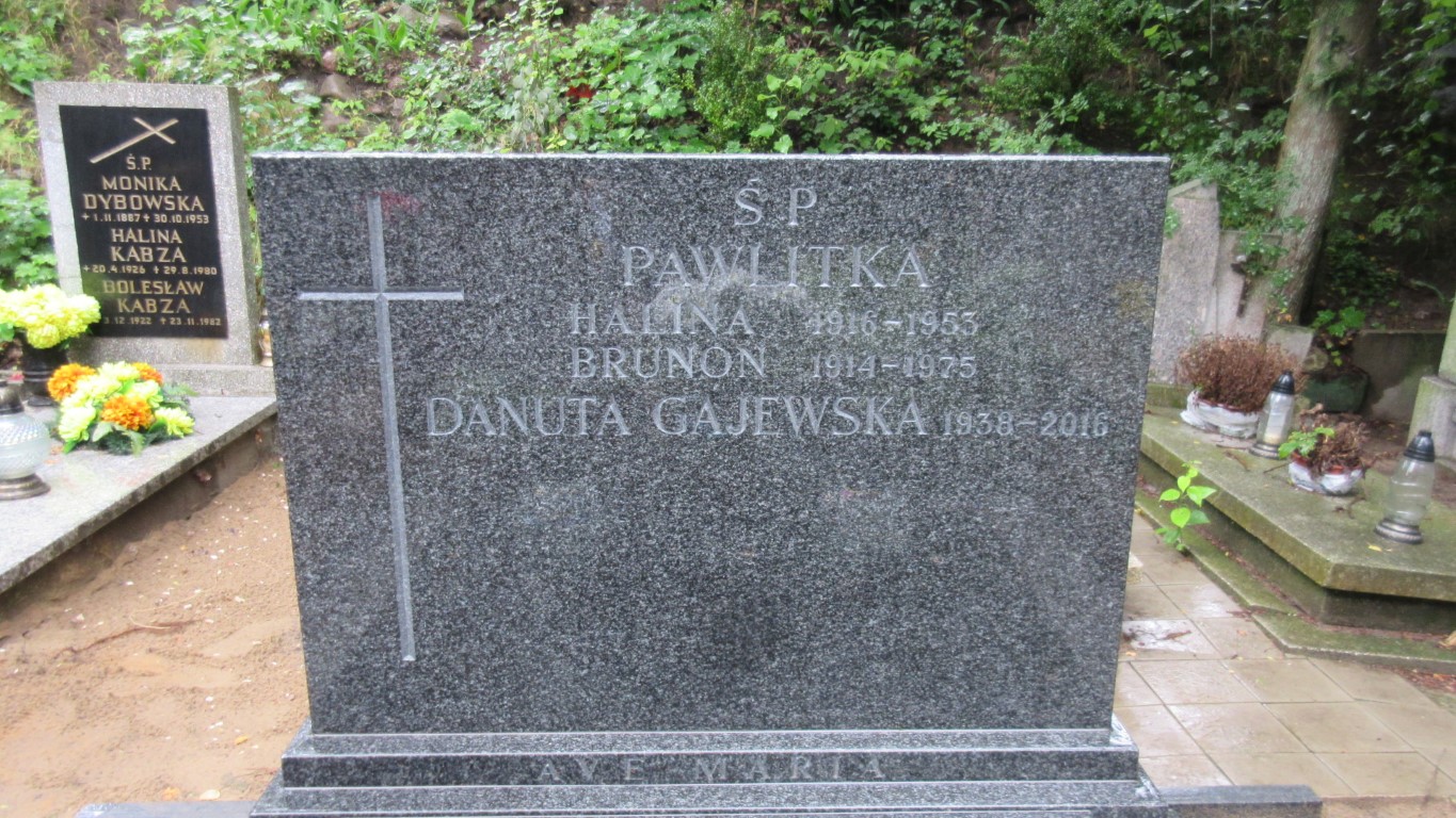 Halina PAWLITKA 1916 Gdynia - Grobonet - Wyszukiwarka osób pochowanych