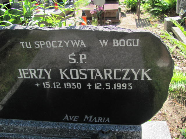 Jerzy KOSTARCZYK 1930 Gdynia - Grobonet - Wyszukiwarka osób pochowanych