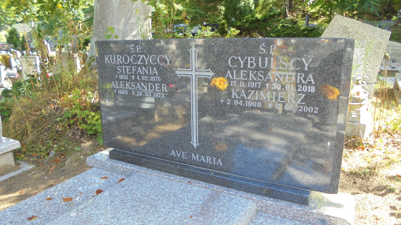 Stefania KUROCZYCKA Gdynia - Grobonet - Wyszukiwarka osób pochowanych