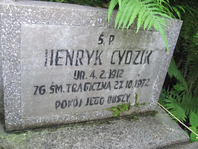 Henryk CYDZIK 1912 Gdynia - Grobonet - Wyszukiwarka osób pochowanych