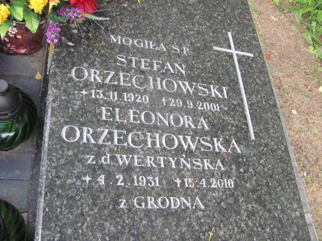 Eleonora ORZECHOWSKA  1931 Gdynia - Grobonet - Wyszukiwarka osób pochowanych