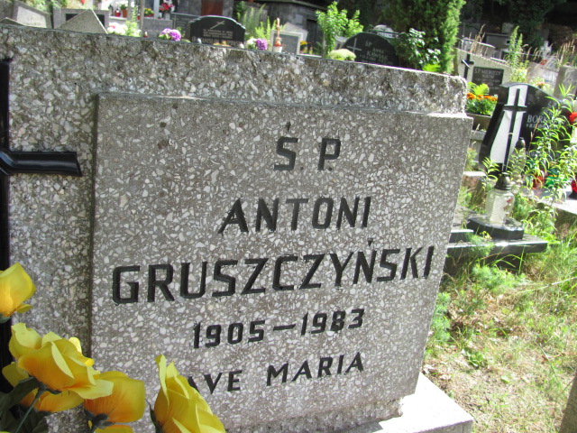 Antoni GRUSZCZYŃSKI 1905 Gdynia - Grobonet - Wyszukiwarka osób pochowanych