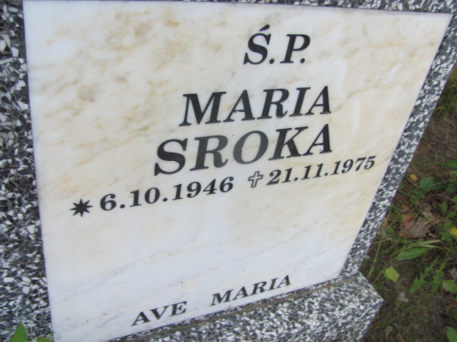 Maria SROKA 1945 Gdynia - Grobonet - Wyszukiwarka osób pochowanych