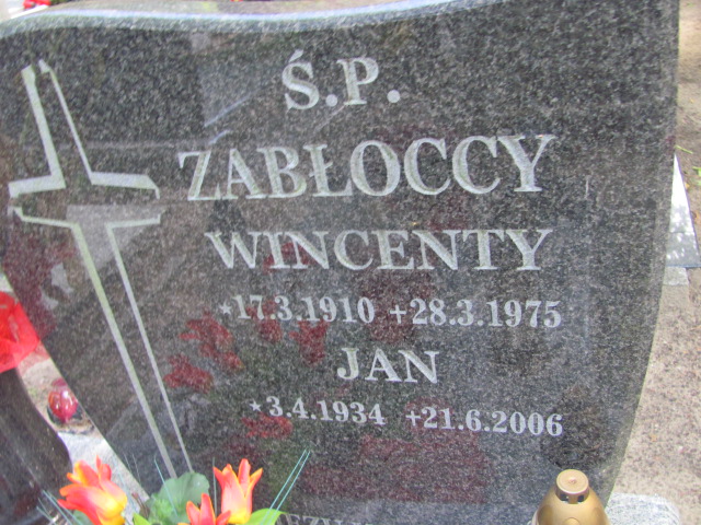 Jan ZABŁOCKI 1934 Gdynia - Grobonet - Wyszukiwarka osób pochowanych