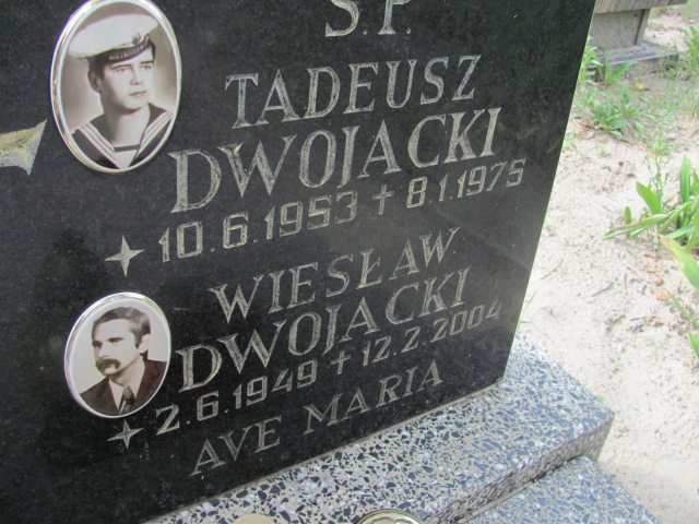 Tadeusz DWOJACKI 1953 Gdynia - Grobonet - Wyszukiwarka osób pochowanych