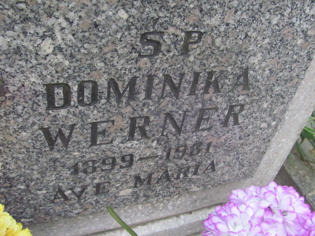 Dominika WERNER 1988 Gdynia - Grobonet - Wyszukiwarka osób pochowanych