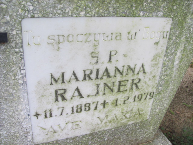 Marianna REINER Gdynia - Grobonet - Wyszukiwarka osób pochowanych