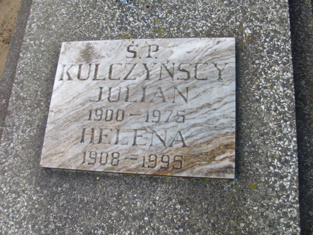 JULIAN JULIUSZ KULCZYŃSKI 1900 Gdynia - Grobonet - Wyszukiwarka osób pochowanych