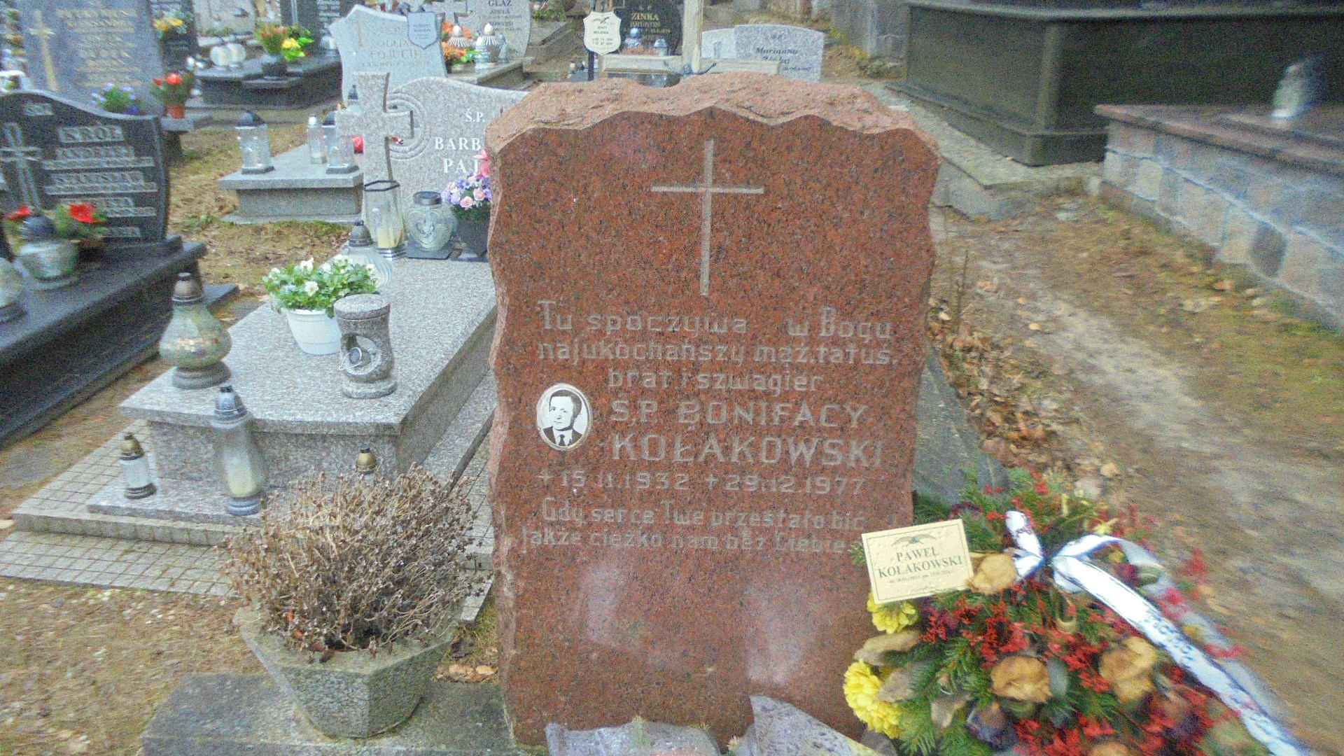 Grób PAWEŁ KOŁAKOWSKI