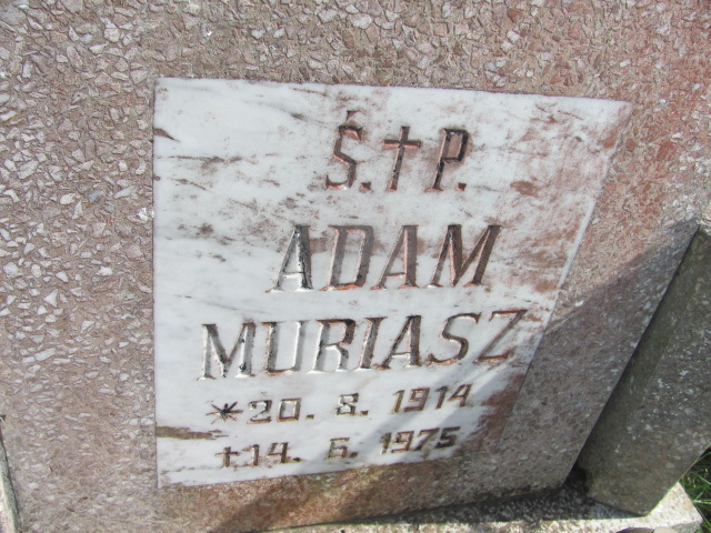 Adam MURIASZ 1914 Gdynia - Grobonet - Wyszukiwarka osób pochowanych