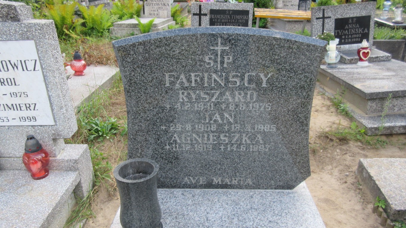 Ryszard FAFIŃSKI 1941 Gdynia - Grobonet - Wyszukiwarka osób pochowanych