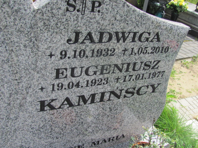 Eugeniusz KAMIŃSKI 1923 Gdynia - Grobonet - Wyszukiwarka osób pochowanych