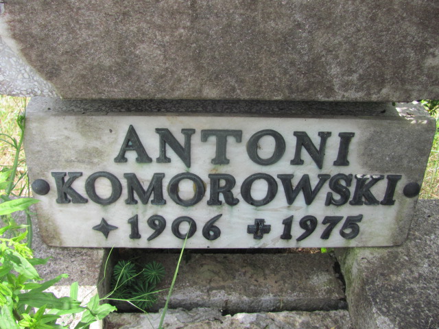 Antoni KOMOROWSKI 1906 Gdynia - Grobonet - Wyszukiwarka osób pochowanych