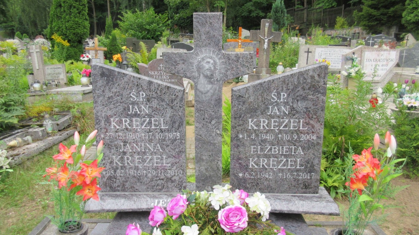 JAN EUGENIUSZ KRĘŻEL 1940 Gdynia - Grobonet - Wyszukiwarka osób pochowanych