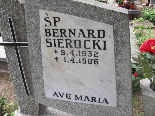 Bernard SIEROCKI 1932 Gdynia - Grobonet - Wyszukiwarka osób pochowanych