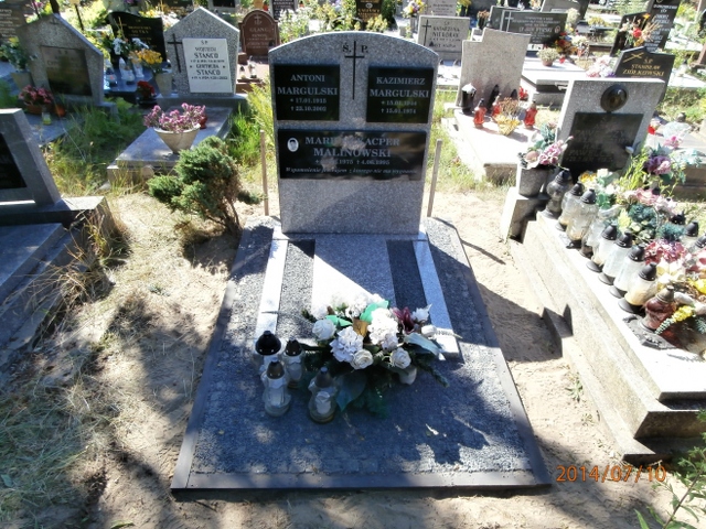 Antoni MARGULSKI 1915 Gdynia - Grobonet - Wyszukiwarka osób pochowanych