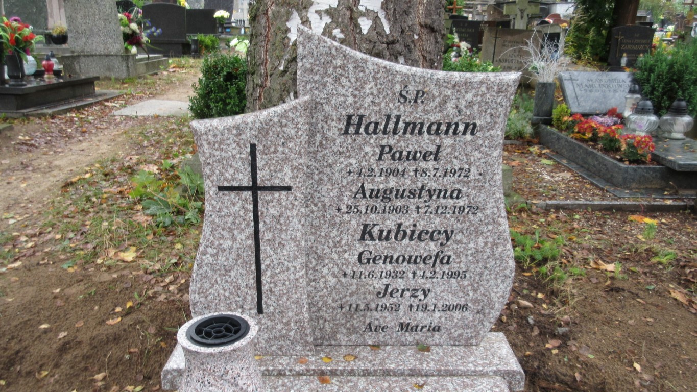 Paweł HALLMANN 1904 Gdynia - Grobonet - Wyszukiwarka osób pochowanych