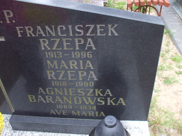 Maria RZEPA 1918 Gdynia - Grobonet - Wyszukiwarka osób pochowanych
