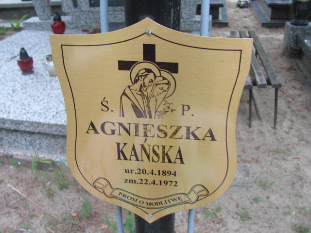 Agnieszka KAŃSKA Gdynia - Grobonet - Wyszukiwarka osób pochowanych