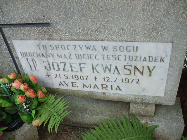 Józef KWAŚNY 1907 Gdynia - Grobonet - Wyszukiwarka osób pochowanych