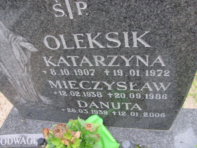 Katarzyna OLEKSIK 1907 Gdynia - Grobonet - Wyszukiwarka osób pochowanych