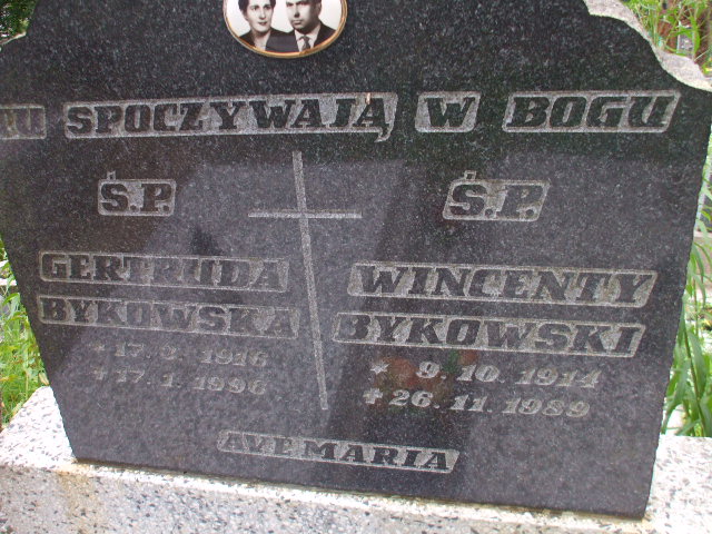 Gertruda BYKOWSKA 1916 Gdynia - Grobonet - Wyszukiwarka osób pochowanych