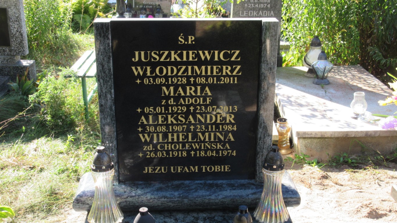 Włodzimierz JUSZKIEWICZ 1928 Gdynia - Grobonet - Wyszukiwarka osób pochowanych