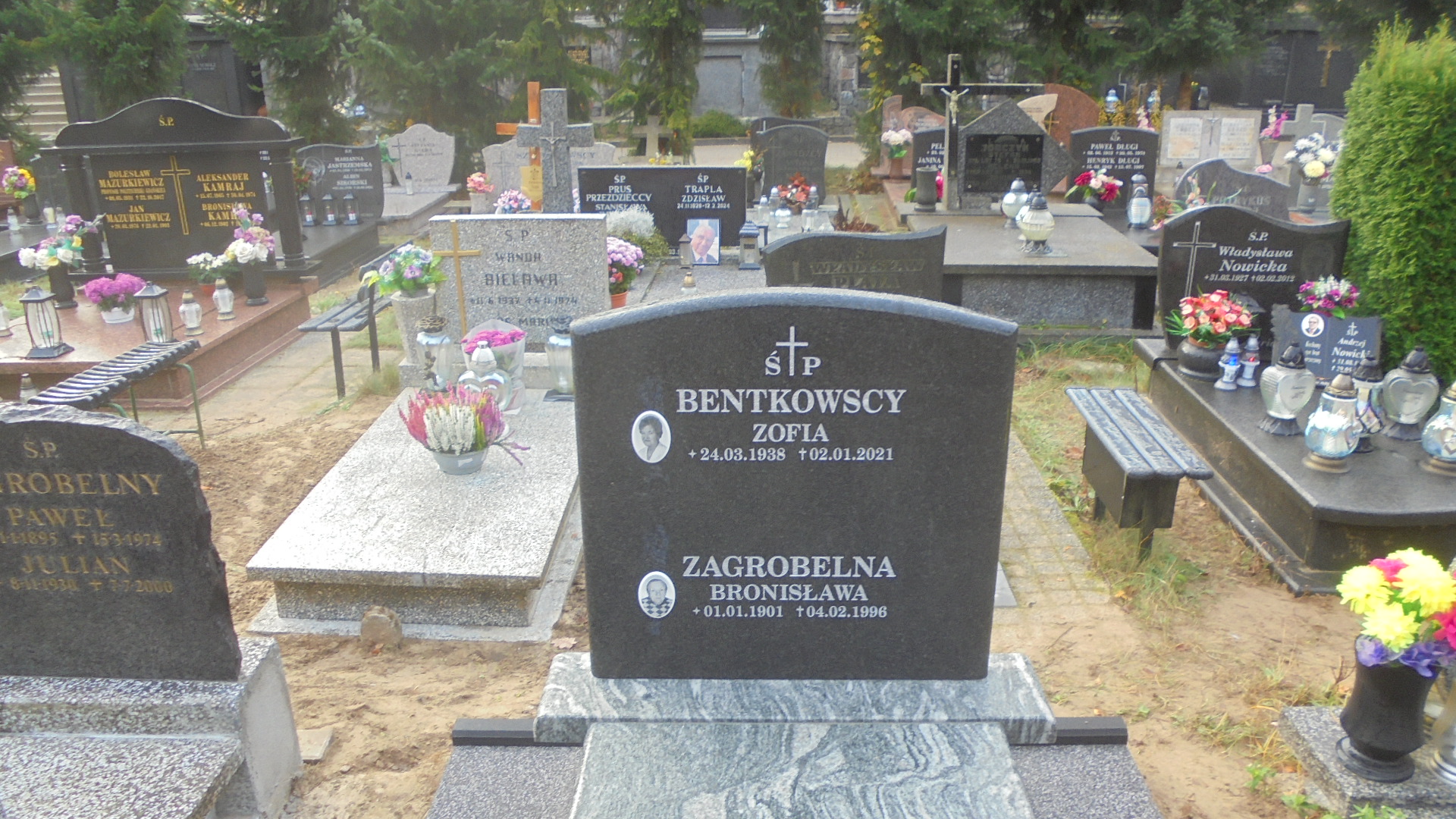 Bronisława ZAGROBELNA 1901 Gdynia - Grobonet - Wyszukiwarka osób pochowanych