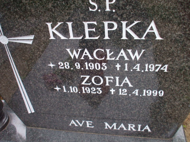 Wacław KLEPKA 1903 Gdynia - Grobonet - Wyszukiwarka osób pochowanych