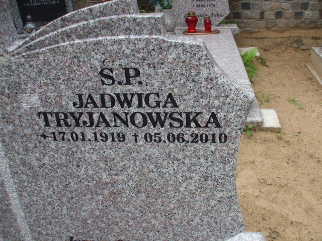 Jadwiga TRYJANOWSKA 1919 Gdynia - Grobonet - Wyszukiwarka osób pochowanych