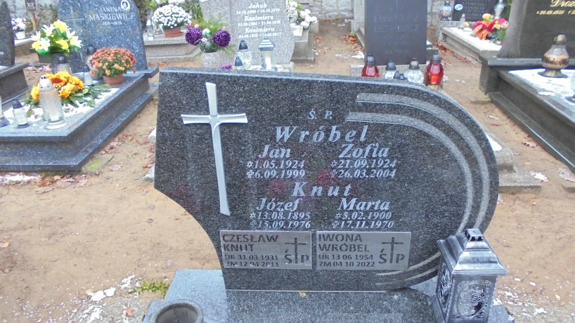 Zofia WRÓBEL 1924 Gdynia - Grobonet - Wyszukiwarka osób pochowanych