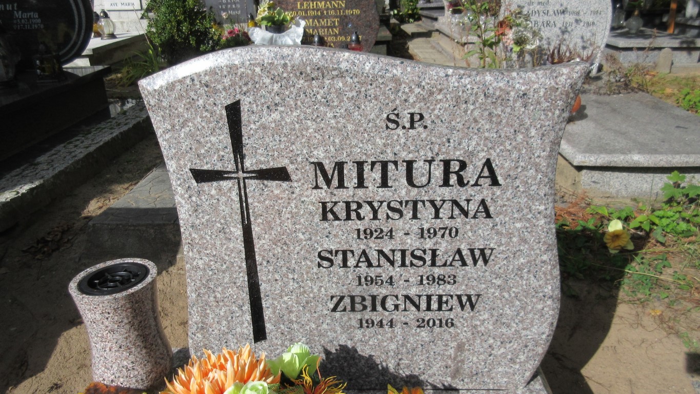 Zbigniew MITURA 1944 Gdynia - Grobonet - Wyszukiwarka osób pochowanych