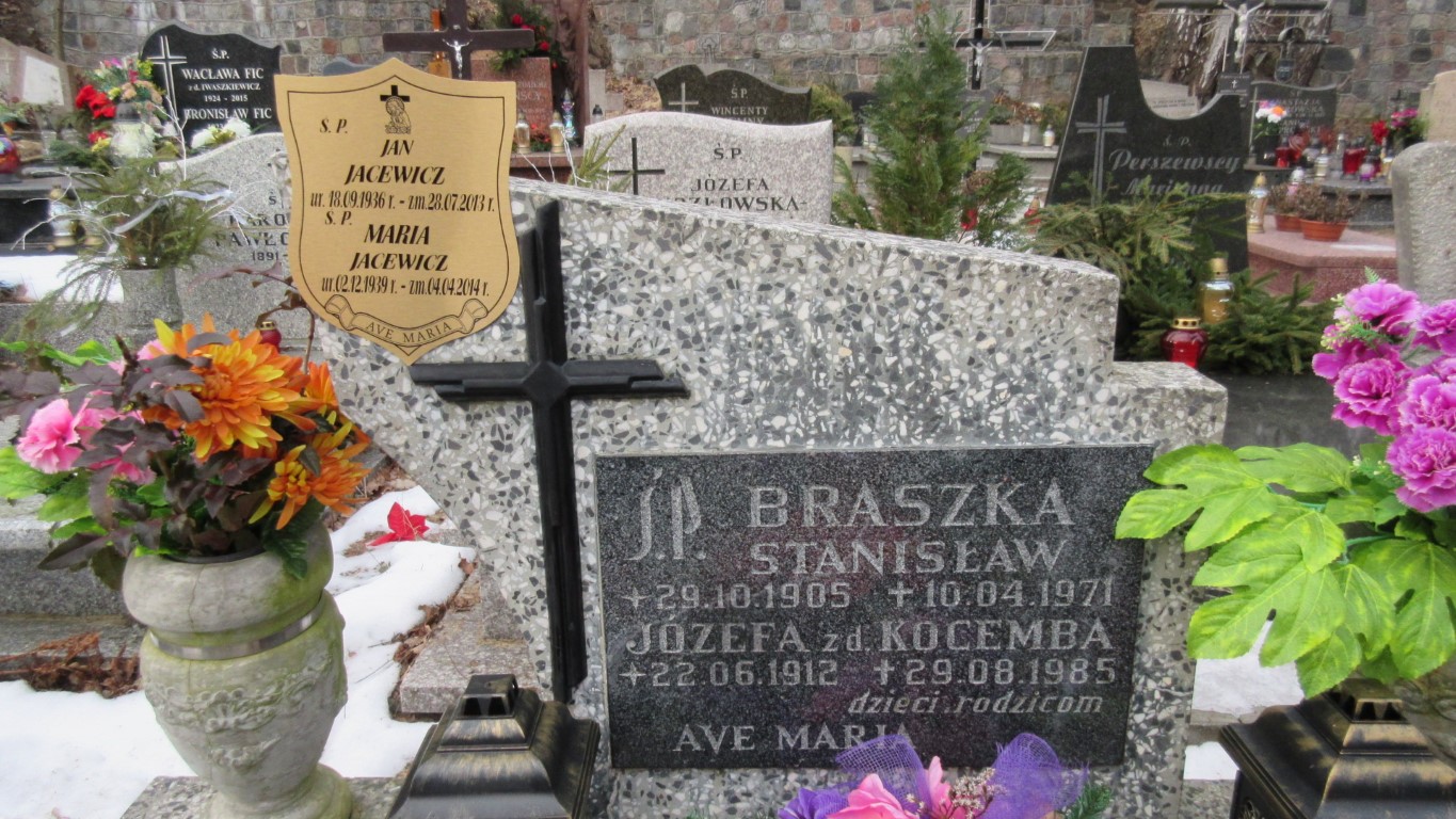 Maria JACEWICZ 1939 Gdynia - Grobonet - Wyszukiwarka osób pochowanych