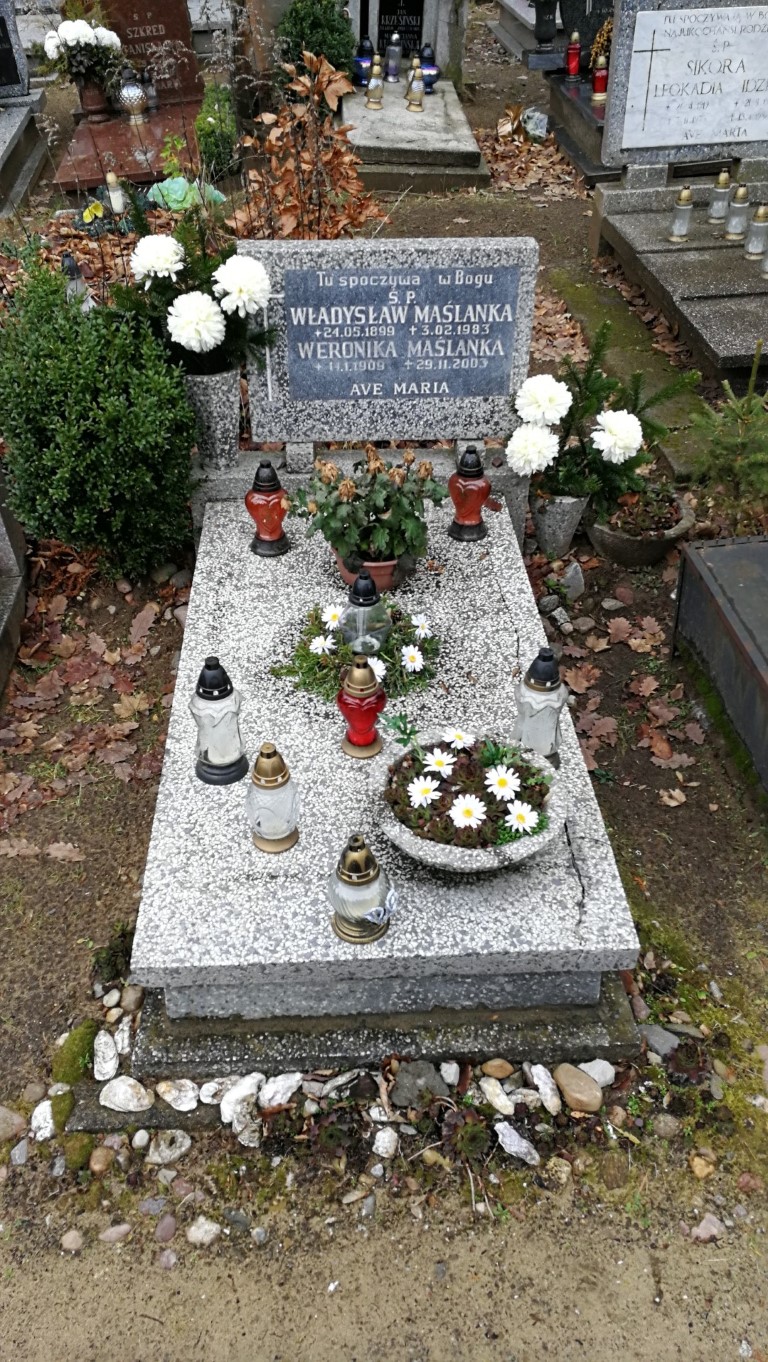 Weronika MAŚLANKA 1909 Gdynia - Grobonet - Wyszukiwarka osób pochowanych