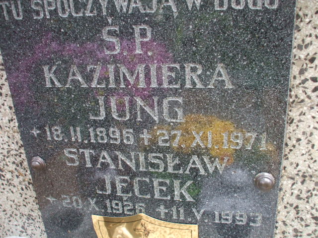 Zofia Monika JĘCEK 1931 Gdynia - Grobonet - Wyszukiwarka osób pochowanych