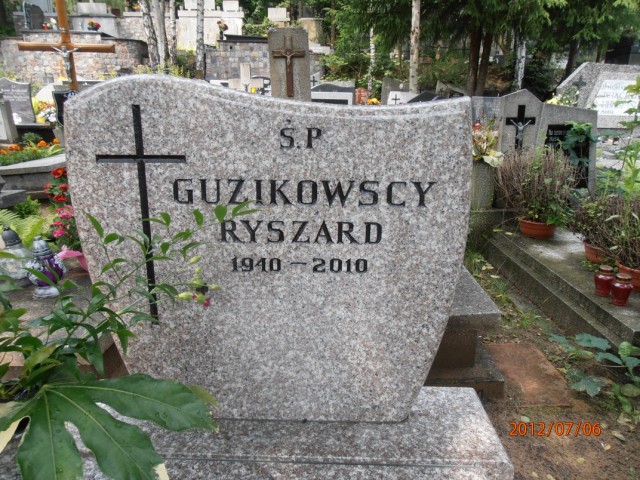 Ryszard GUZIKOWSKI 1940 Gdynia - Grobonet - Wyszukiwarka osób pochowanych