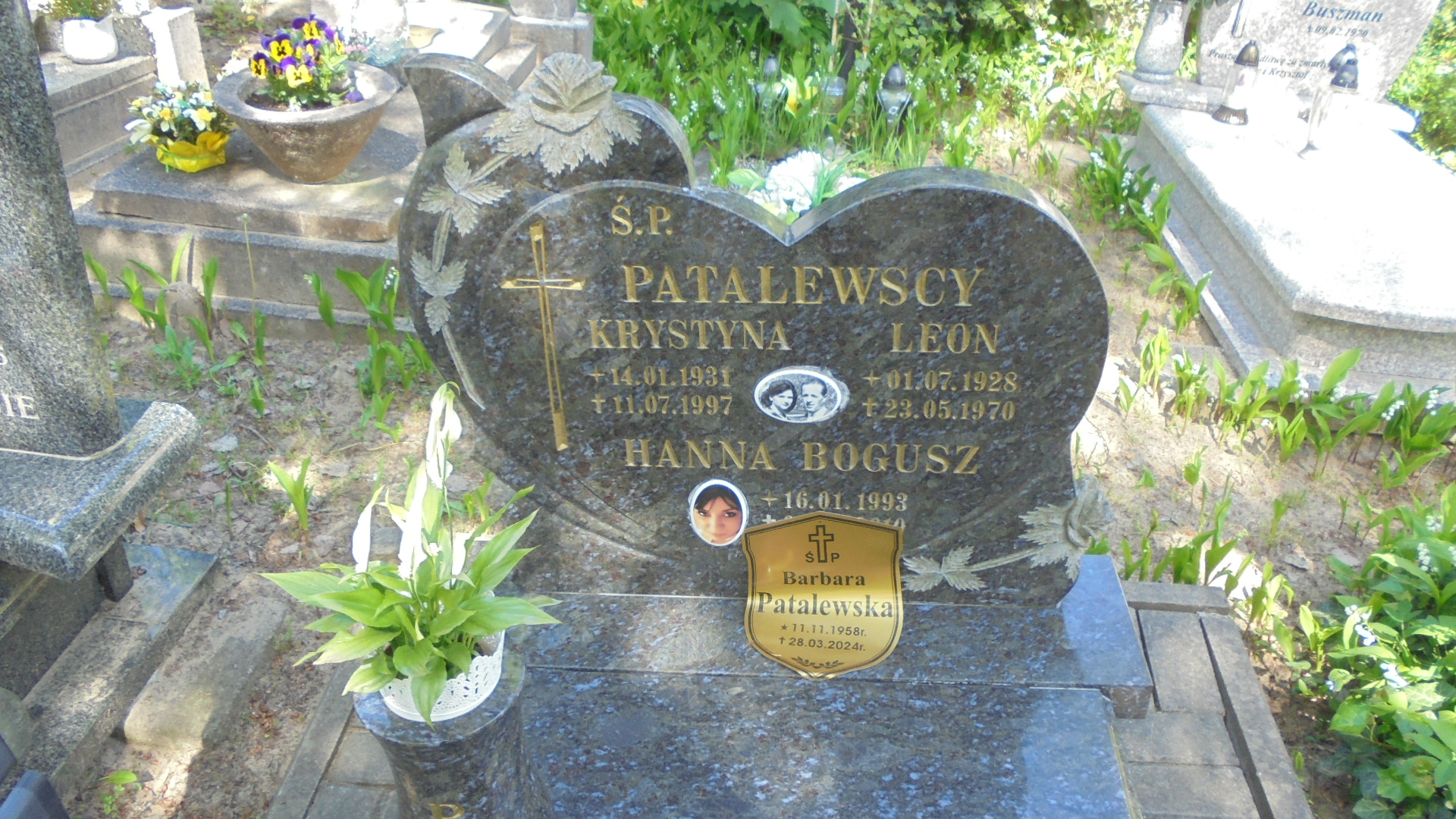 HANNA MAGDALENA BOGUSZ 1993 Gdynia - Grobonet - Wyszukiwarka osób pochowanych