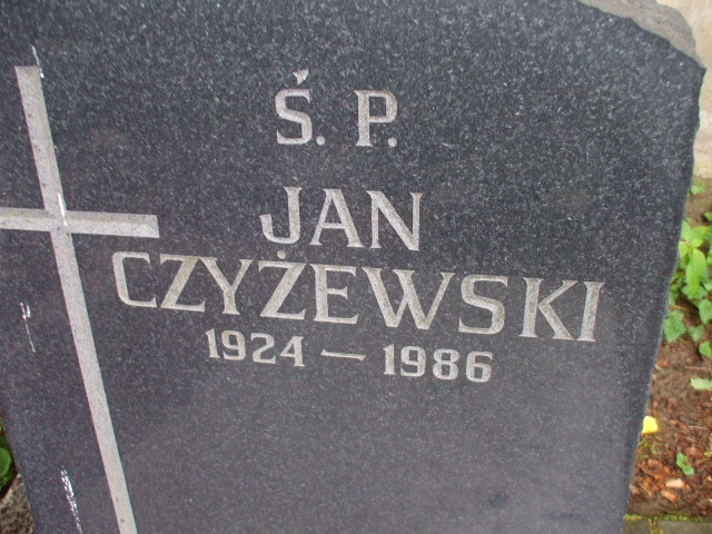 Jan CZYŻEWSKI 1924 Gdynia - Grobonet - Wyszukiwarka osób pochowanych