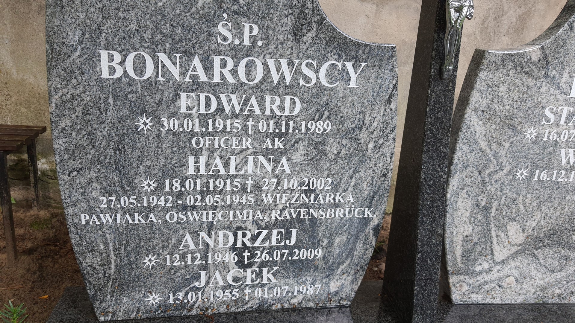 Jacek BONAROWSKI 1955 Gdynia - Grobonet - Wyszukiwarka osób pochowanych