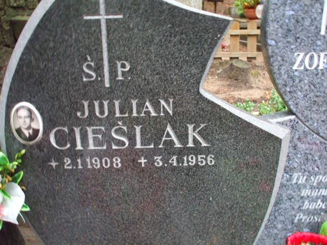 Julian CIEŚLAK 1908 Gdynia - Grobonet - Wyszukiwarka osób pochowanych